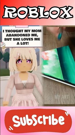 I THOUGHT MY MOM ABANDONED ME, BUT SHE LOVES ME A LOT😥 #roblox #shorts #berry