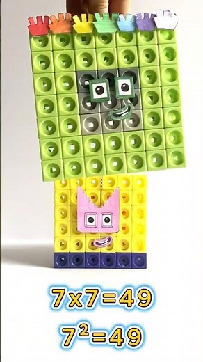 Numberblocks 1-100 Square Club | Numberblock Mathlink Cubes Heroes With Zeros #learningresources