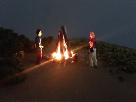 How to make a campfire for your model railroad (with micro LEDs and arduino)