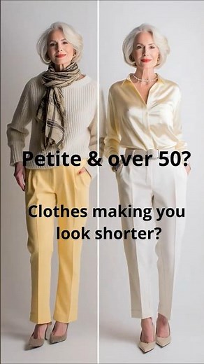 3 Petite Style Rules for Women Over 50 (Instant Slimming!)