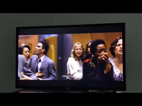 Elevator Explosion Drop Scene