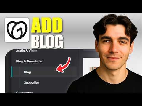 How To Add A Blog To A GoDaddy Website Builder (Tutorial 2026)