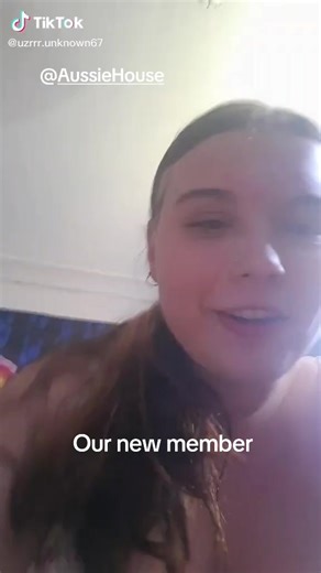 @𝓂 ☠︎︎ our newest member! #aussiehouse #newmember #fyp #viral #influencer