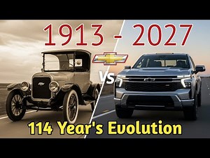 Chevrolet Evolution 1913–2027 " 114 Years of Cars That Changed America