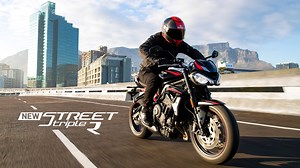 1K views · 111 reactions | Introducing the new Street Triple R, the definitive streetfighter. All you need for the road, with much more aggressive attitude, poise and style. #StreetTripleR #FortheRide | Triumph Motorcycles | Facebook