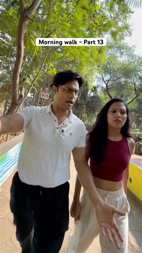 Gas ka problem😂 #morningwalk #gas #lpg #comedy #couplecomedy #funny