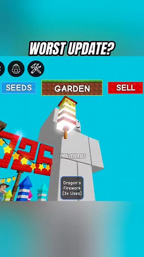 WORST UPDATE? #growagarden #roblox #game | Viral Fever