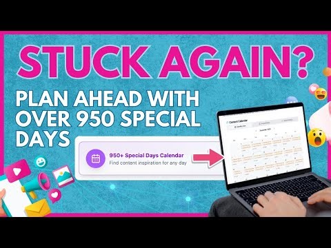 STUCK FOR SOCIAL MEDIA CONTENT IDEAS? (This will help)