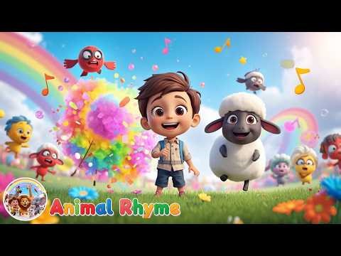 Baa Baa Black Sheep Rainbow Wool | Jack’s Viral Color Song | Learn Colors & Sharing