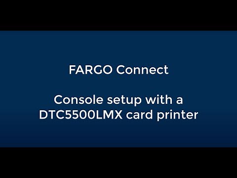 HID FARGO Connect Console Setup