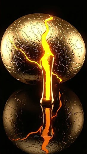 The Evolution of a Golden Seed: AI Oddly Satisfying ASMR 4K ✨