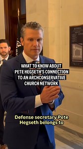 230K views · 7.8K reactions | Defense Secretary Pete Hegseth says he’s proud to be part of the Communion of Reformed Evangelical Churches, an archconservative network of Christian congregations. He recently shared a CNN video on social media about CREC, showing its pastors arguing women should not have the right to vote. | AP | Facebook