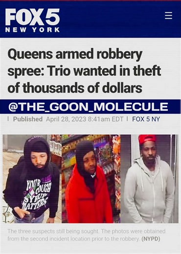 🚨 WANTED: ARMED ROBERRY SPREE 🚨