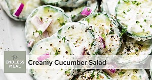 Creamy Cucumber Salad