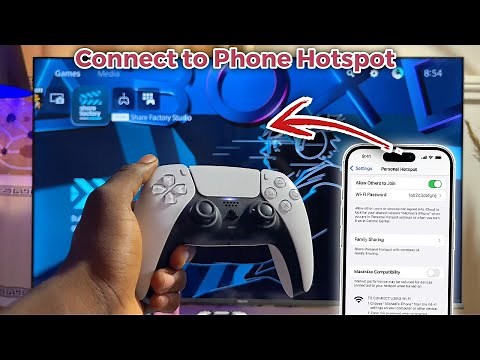 How to Connect PS5 to Phone Hotspot (For Beginners)