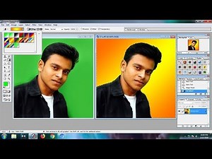 How to Change Photo Background Color in Photoshop 7.0