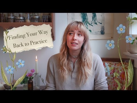 Finding Your Way Back to Practice | a Cozy Conversation