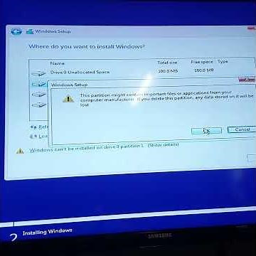 how to set up partitions on windows 10 and 11 new install