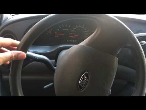 ADJUST STEERING WHEEL HEIGHT - Ford Econoline