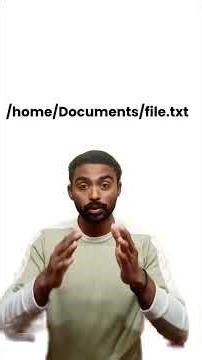 Linux Absolute and Relative Path Explained #shorts #Linux #linuxfilesystem