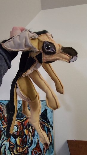 8K views · 50 reactions | I have started to create large dog plushies. I can make a variety of wolf like dogs like this German shepherd plush! This video shows how I make plushies! Hope you enjoy #stuffedanimals #plushies #sewing #furry #plushtoys #diy #plushie #germanshepherd #dog #wolf #diy #fursona #sewingtutorials #sewingtips #blender #plushify | Caleb Northway | Facebook