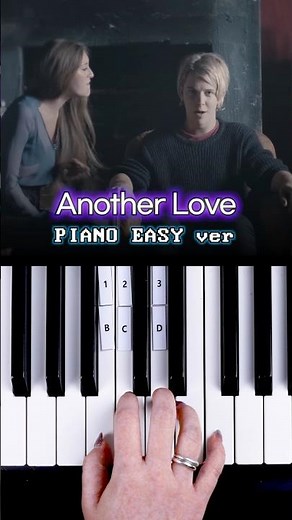 Another Love 💔 Easy Piano Play with 3 Keys 🎹