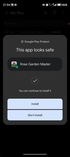 100% Safe Android Games - Google Play Protect Scan