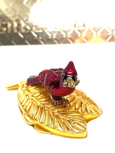 Estee Lauder BRILLIANT CARDINAL Solid Perfume Compact - MIBB - Etsy