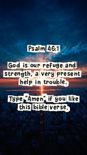 God Is Your Refuge & Strength Psalm 46:1 Bible Verse Explained#psalm461 #bibleverse #godisourrefuge