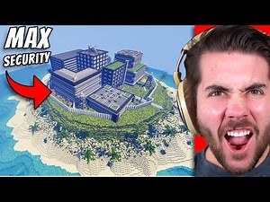 Trying To Escape The Worlds Most Secure PRISON! (Minecraft)