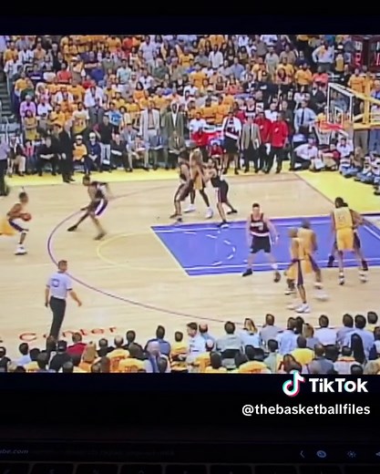 2000 Lakers vs Trailblazer Game 7 Last Part #nba #nbabasketball #lakers #portlandtrailblazers #classicnba #kobe #shaq