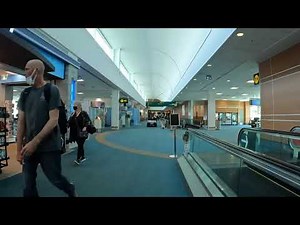 Walking Tour Of Vancouver International Airport (YVR) 4K