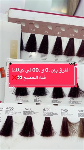 #moroccohair #tanger #coiffeurmaroc #hairnumbers #colorformula