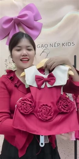 Váy bé gái dáng cổ trang QH88 siêu xinh! Thiết kế đáng yêu, có lót quần, mẹ yên tâm diện cho bé nhé!