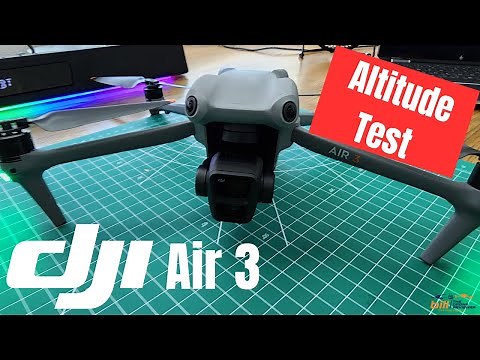 DJI Air 3 Altitude Test