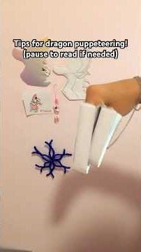 Tips for Dragon Puppeteering! #tips #dragonpuppets #sunsetsigma #doodleiswatchingyou #baldmintscales