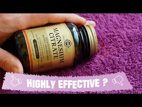 Review of Solgar Magnesium Citrate - 60 Tablets