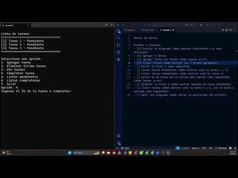 Gestor de Tareas en TypeScript | Demo del Mini-Proyecto