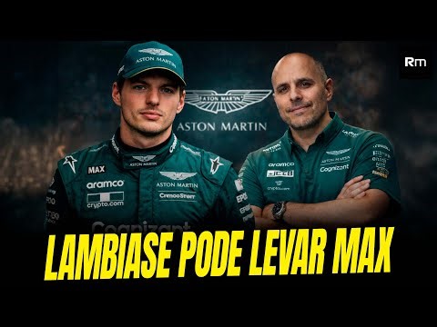 IDA DE LAMBIASE PARA A ASTON MARTIN PODE SER O ESTOPIM PARA MAX VERSTAPPEN TAMBÉM SAIR #f1 #formula1