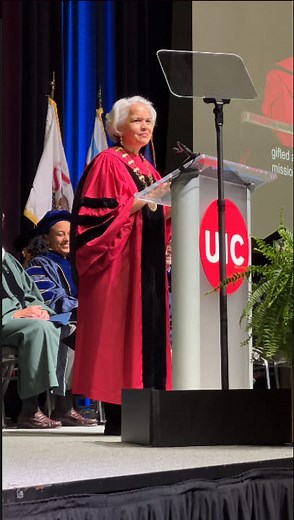 Relive the excitement as Marie Lynn Miranda was officially sworn in as UIC's 10th chancellor 🎉 #UIC #UniversityOfIllinoisChicago #GoFlames | University of Illinois Chicago