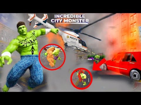 I NCREDIBLE CITY MONSTER GAMES !!
