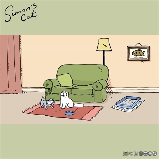 Trouble comes in two! 😺😺 | Simon's Cat