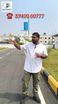 😍Villa Plots For Sale SRM University - Potheri Railway Station😍 Ready To Construct #plot #land #home