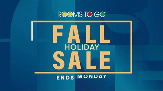 Rooms to Go Fall Holiday Sale TV Spot, 'Last Weekend'