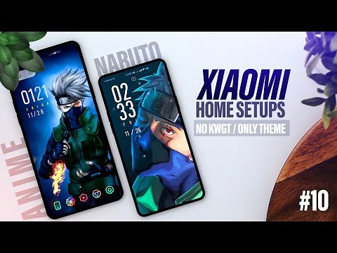Naruto Kakashi Pro Setup With Live Wallpaper🔥Customisation For Xiaomi/Redmi/Poco Device | MIUI Theme