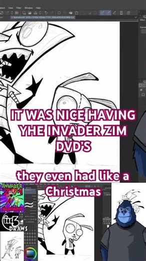 The Invader Zim DVD’s were much better then my computer rips.