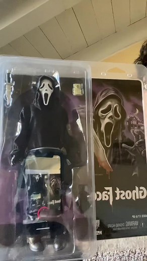 Ghost Face Action Figure from Scream Movie Series