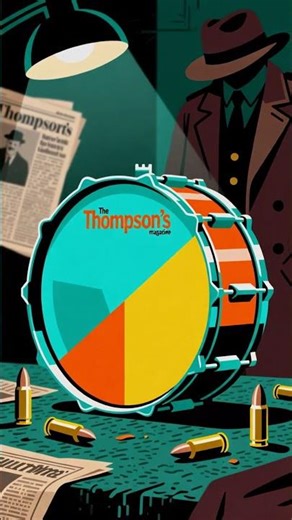 The Legendary Thompson Submachine Gun #facts #history