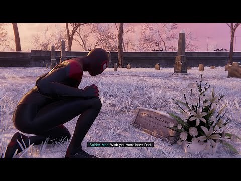 Spider-Man Miles Morales - Pay respects at Jefferson Davis' Grave - Never Give Up Trophy