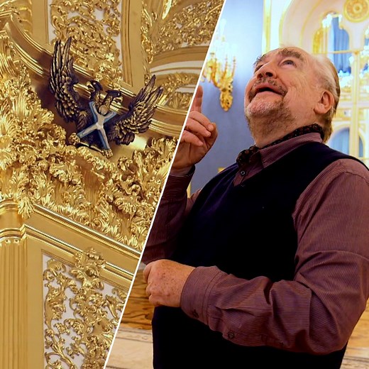 Even in the Grand Kremlin Palace in Moscow there's a mark of the Scots... | BBC Scotland